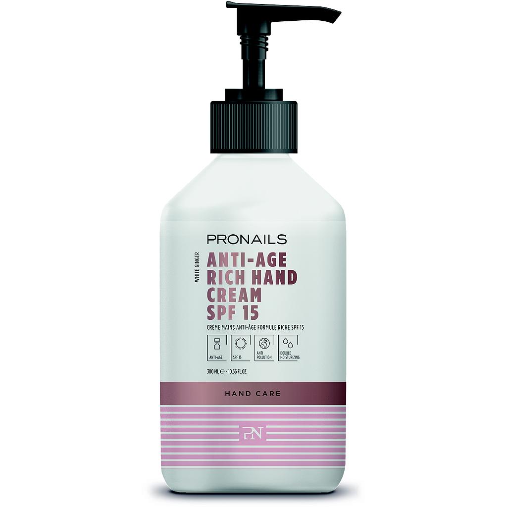 Crema de Manos Rica Antiedad SPF15 300 ml