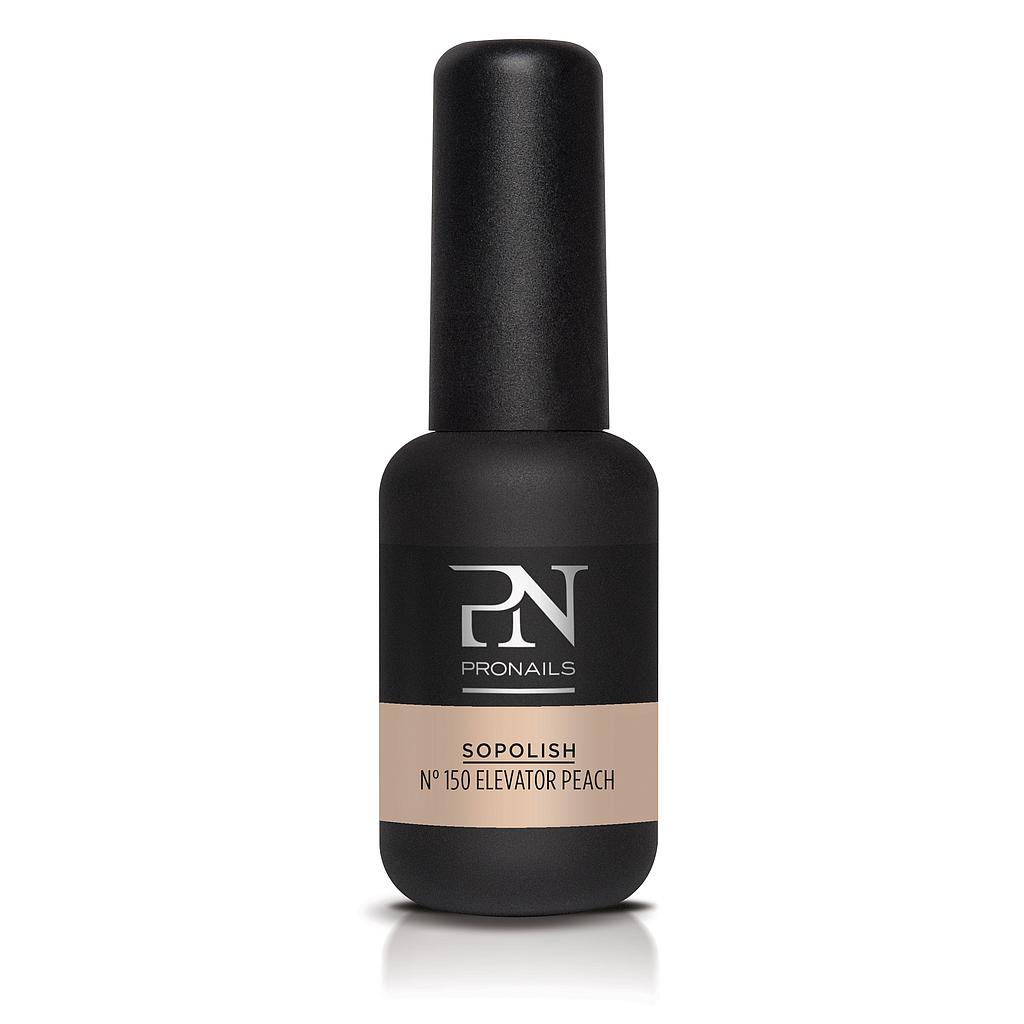 Esmalte uñas semipermanente 150 Elevator Peach 8ml