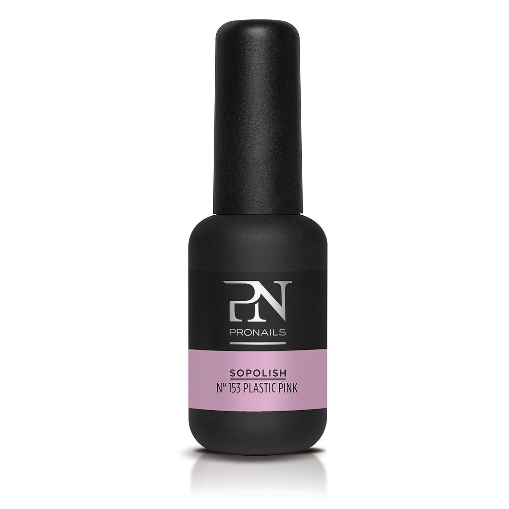 Esmalte uñas semipermanente 153 Plastic Pink 8ml