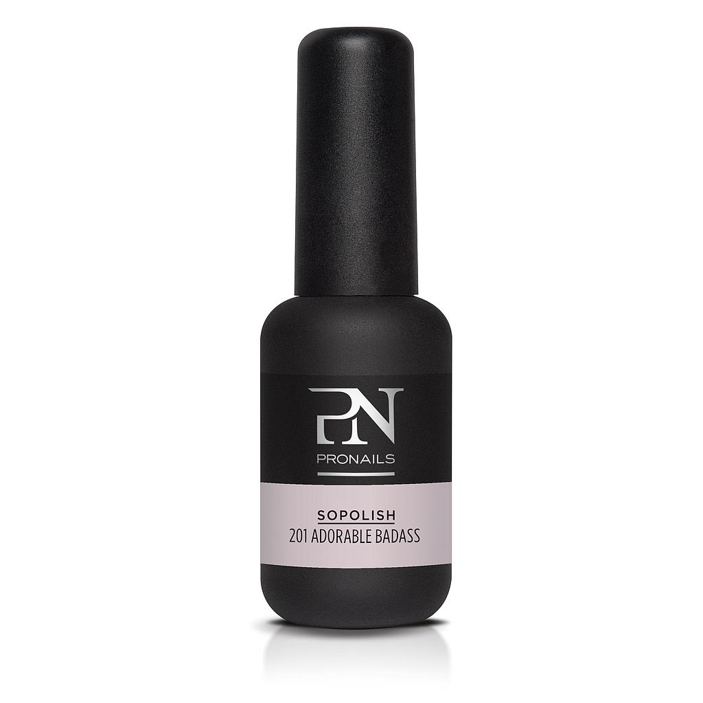 Esmalte uñas semipermanente 201 Adorable Badass 8ml