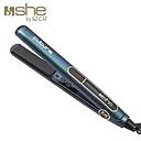 PLANCHA FUTURA black titanium azul
