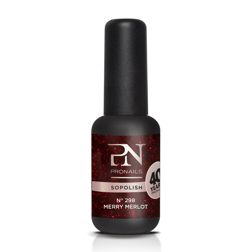 Esmalte uñas semipermanente 298 Merry Merlot 8ml