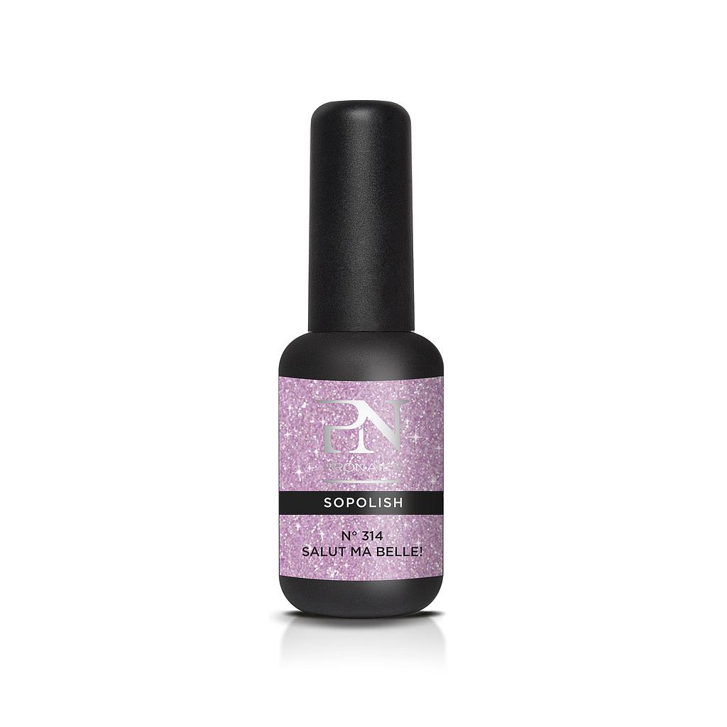 Esmalte uñas semipermanente 314 Salut Ma Belle 8 ml